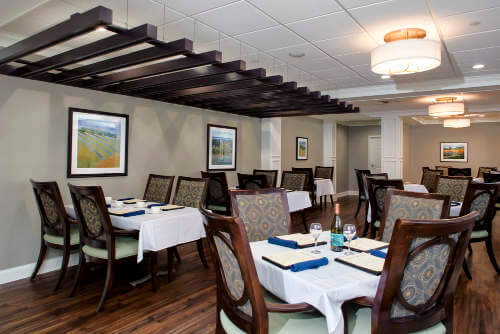 Looking up at the atrium windows in the new Harrisonburg City Hall, Harrisonburg, VA.