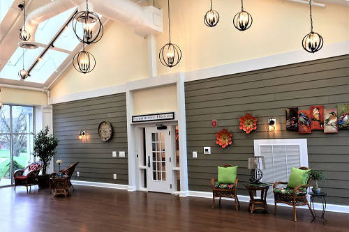 Another view of the new entrance to the new Harrisonburg City Hall, Harrisonburg, VA.