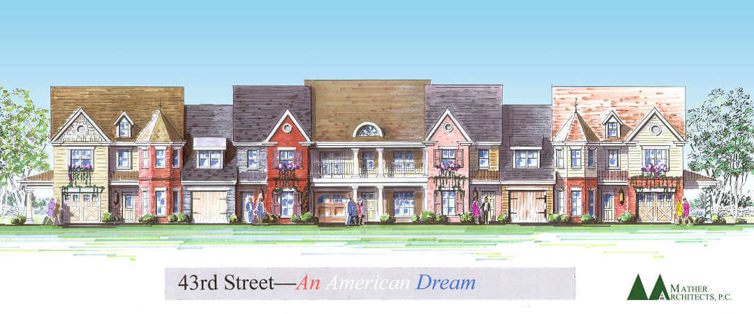 The new entrance to Harrisonburg City Hall, Harrisonburg, VA, at dusk.