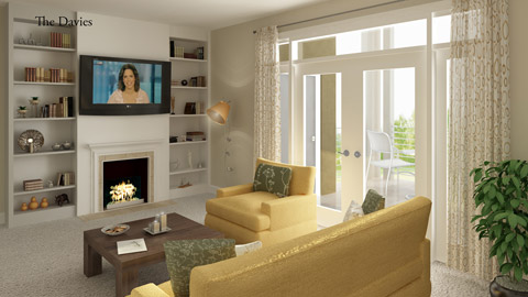 Looking up at the atrium windows in the new Harrisonburg City Hall, Harrisonburg, VA.